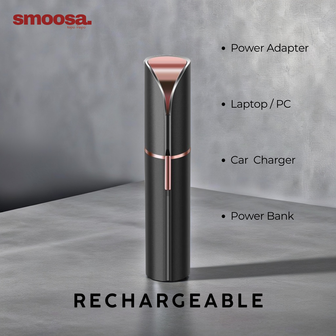 Smoosa Electric Shaver - Body and Facial Hair Removal